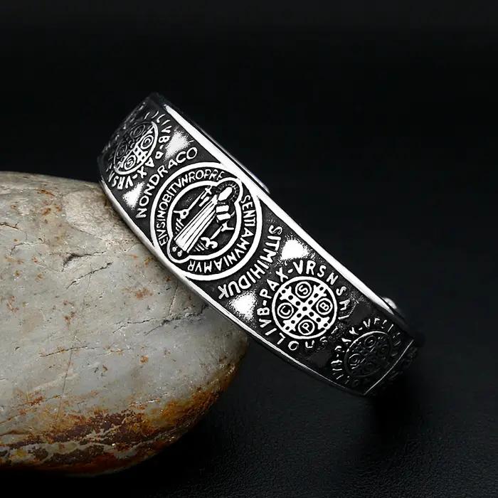 Bracelet exorcisme Vintage Saint benoît pour hommes et femmes