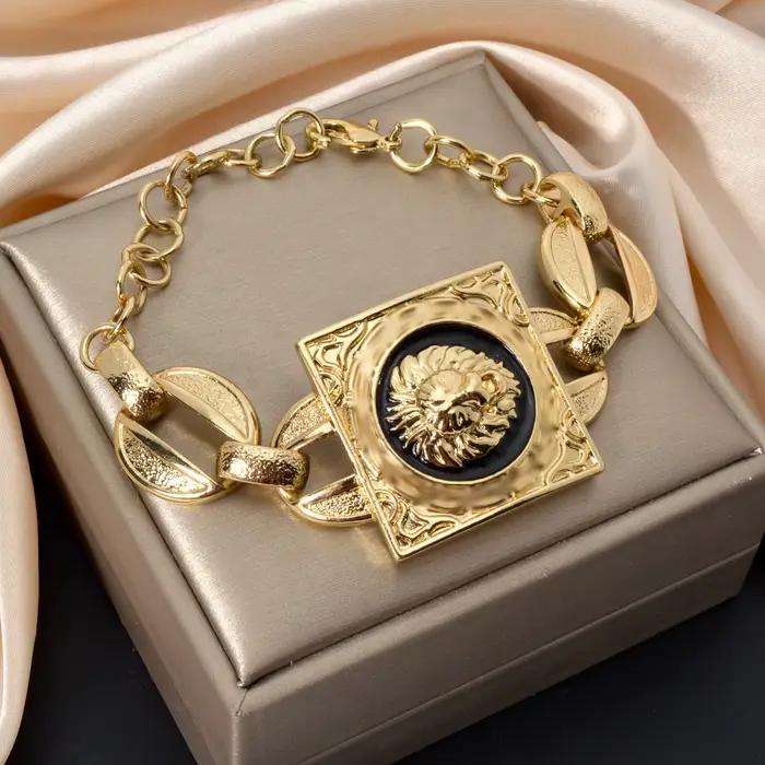 Ensemble de bijoux plaqués or pour femmes