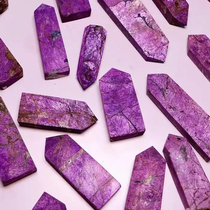 Ensemble de bijoux vintage en jade malais violet plaqué or pour femmes, coquille, strass, collier, boucles d'oreilles, bague, mariage, fête, cadeau anniversaire