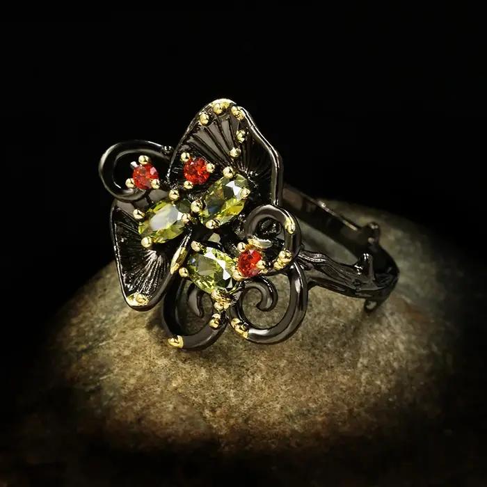 Bague Vintage en argent 925 pour femmes