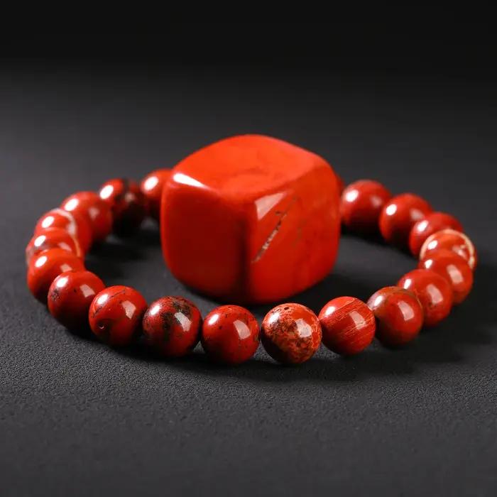 Bracelets de perles en pierre naturelle minimaliste pour femmes et hommes couleurs pierre blanche noire verte métal argent antique brun rougeâtre bleu or rose acier or or jaune clair or pur cuivre antique plaqué jaune brunâtre multi marquage à chaud occasions spéciales