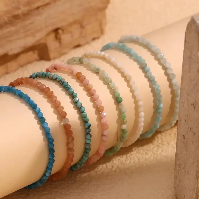 E.B.belle-Perles en Pierre Naturelle pour Femme