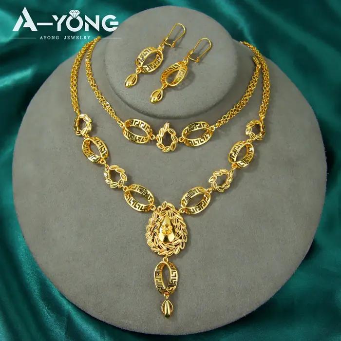 Parure de bijoux de mariage arabe