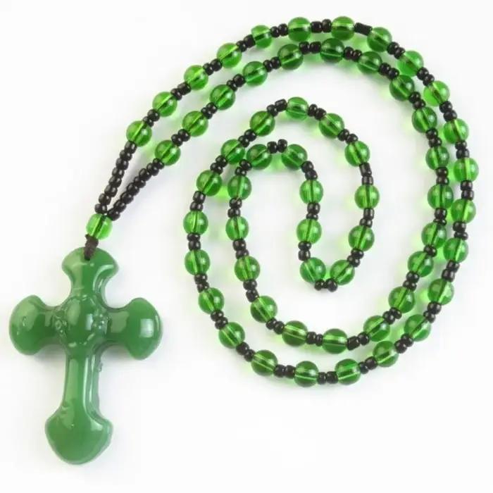 Pendentif de croix de style religieux classique, amulette de mode, accessoires de bijoux exécutifs, diversifier