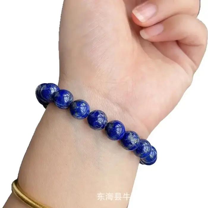 Bracelet en perles de Lapis Lazuli afghan