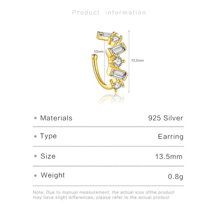 VEWANT – boucles d'oreilles en argent Sterling 925 pour femmes