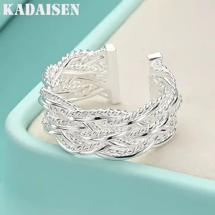Offre spéciale, bagues rétro en argent Sterling 925 pour femmes, à la mode, cadeaux de mariage, de f