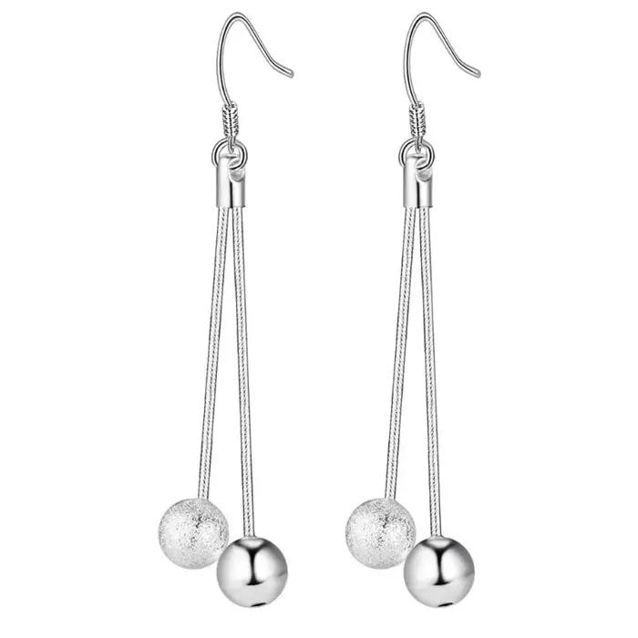 Nouvelles boucles d'oreilles en argent sterling 925
