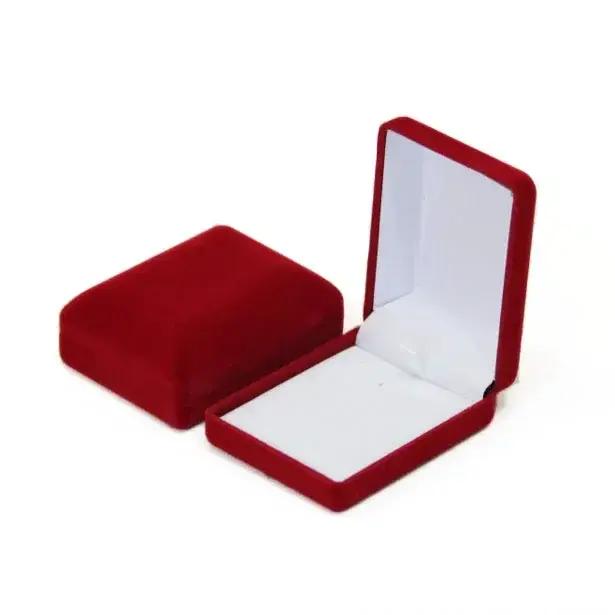Boîte à bijoux en velours blanche bleue rouge pour rangement organisation cadeau d'anniversaire demande en mariage trésors personnels