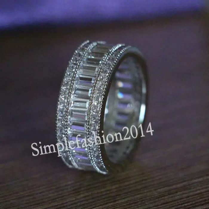 Bague de fiançailles en diamant de laboratoire de luxe