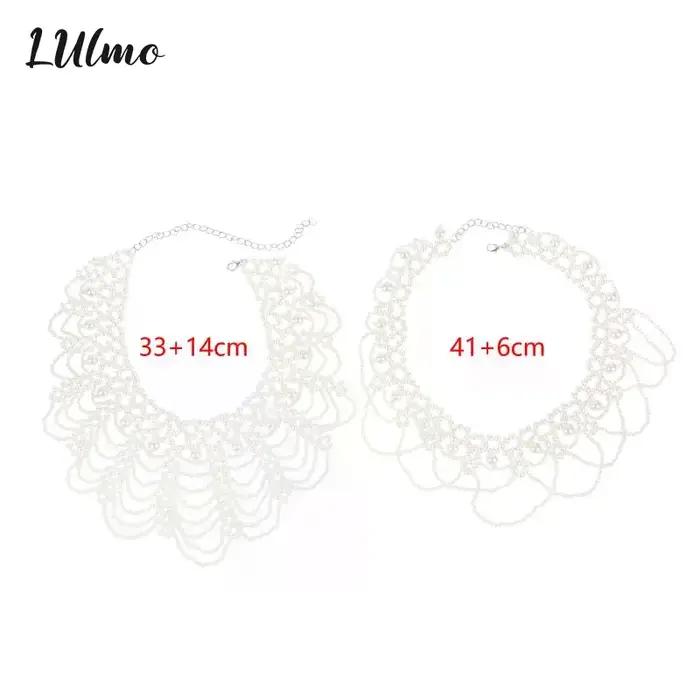 Collier de perles multicouches pour femmes
