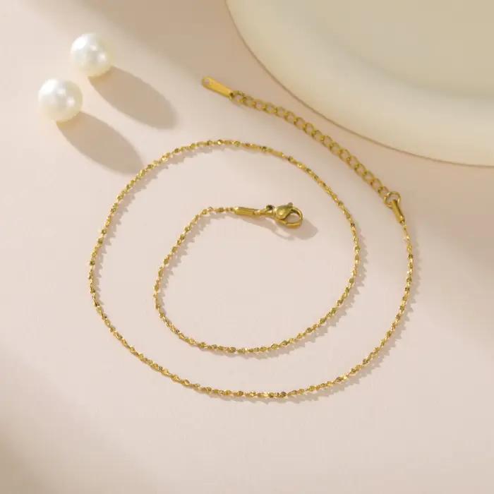 Kkjoy chaîne collier exquis femmes bourse Simple à la mode Style porté rassemblements pratique bijoux cadeaux affaires loisirs
