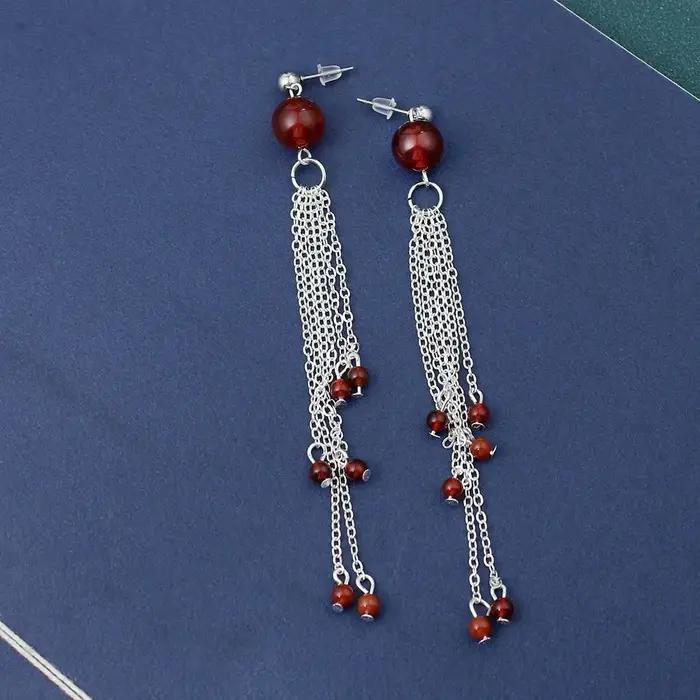 Boucles d'oreilles à pampilles pour femmes