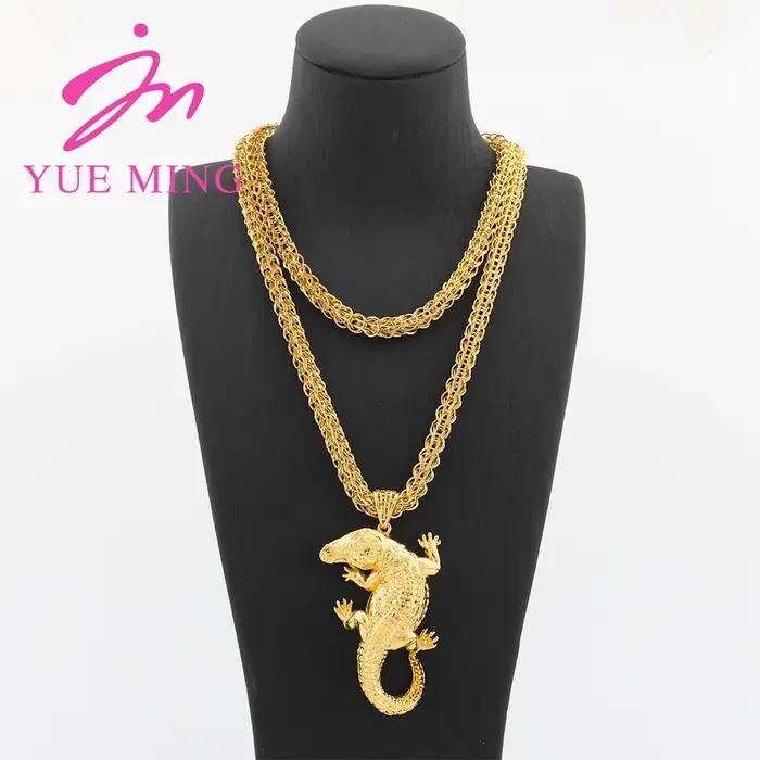 Pendentif en or plaqué 18 carats motif animal JOCopper collier de cuivre à porter pour femme homme occasions spéciales luxe moderne