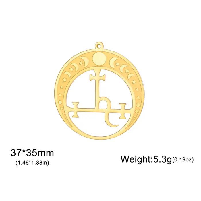 Mythologie païenne Sigil de Lilith collier Sigil de Lilith pendentif collier ésotérique Talisman Wiccan amulette bijoux cadeau pour les femmes