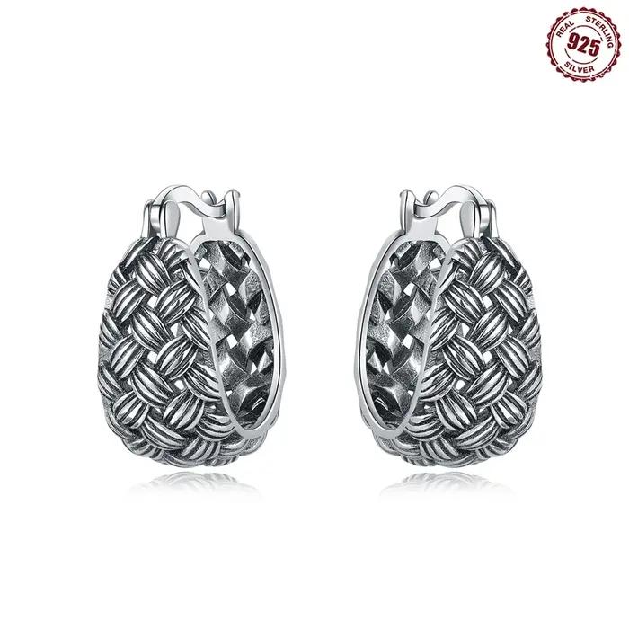 Boucles d'oreilles à pampilles de lune et de soleil en forme d'étoile en argent sterling 925, mignon