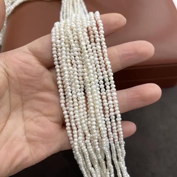Perles d'eau douce naturelles forme pomme de terre pour bijoux élégants colliers bracelets boucles d'oreilles DIY femmes occasions spéciales
