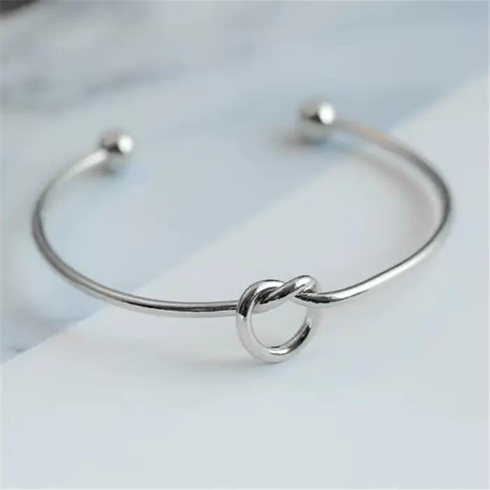 Bracelets en acier inoxydable Vintage pour hommes et femmes