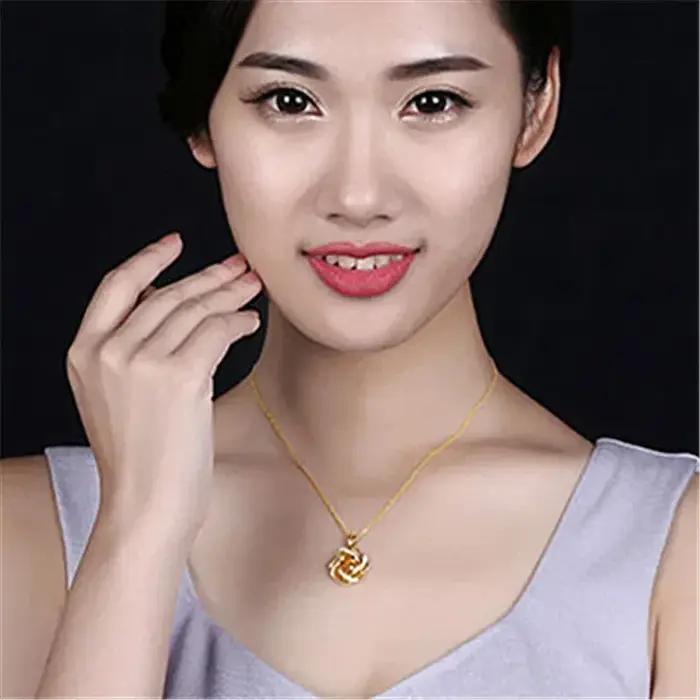 Collier pendentif topaze en or 18 carats