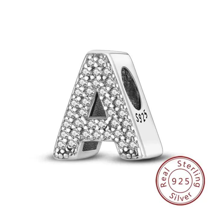 Breloques adaptées au Bracelet Original A-Z Alphabet