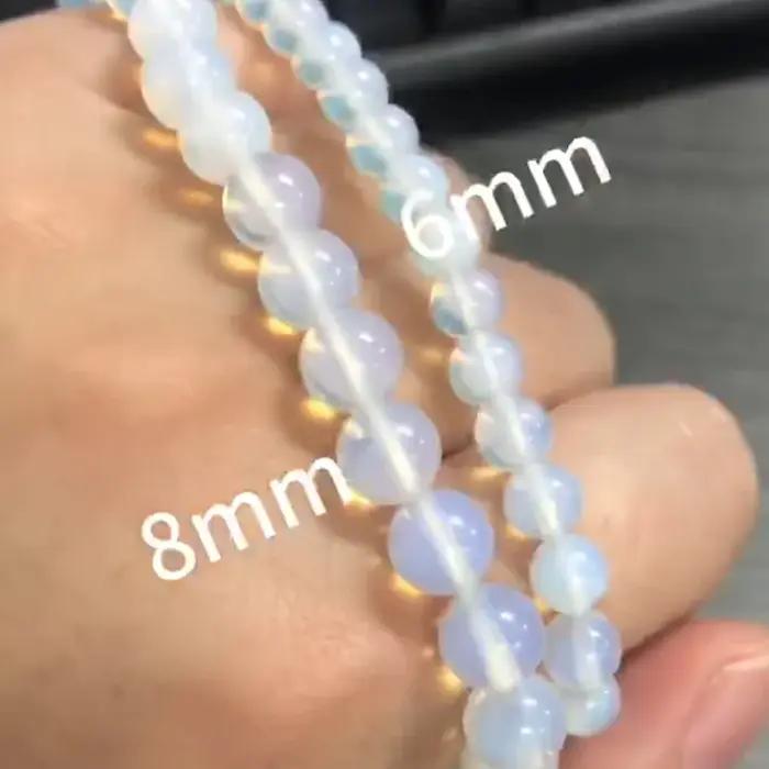Bracelets en perles de rhodonite pour hommes et femmes