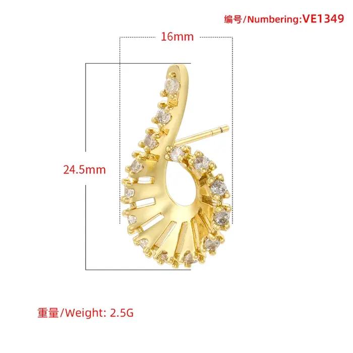 Bracelet en laiton plaqué or 18K pour femmes et hommes ensemble de bijoux style moderne avec bague et boucles d'oreilles pour occasions spéciales