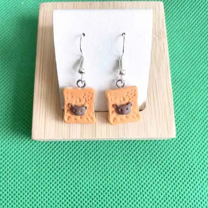 Boucles d'oreilles géométriques pour femmes et filles
