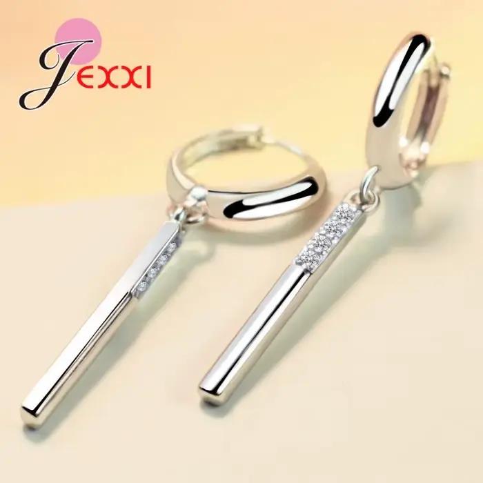 Boucles d'oreilles pendantes en argent Sterling 925, bijoux à la mode, Design novateur, Style Simple