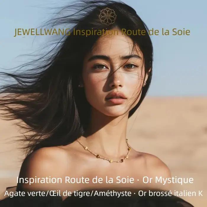 Collier en argent sterling 925 serti d'agate verte améthyste avec motif étoilé pour femmes, bijou de mode personnalisable, cadeau d'anniversaire, artisanat italien, collection luxe
