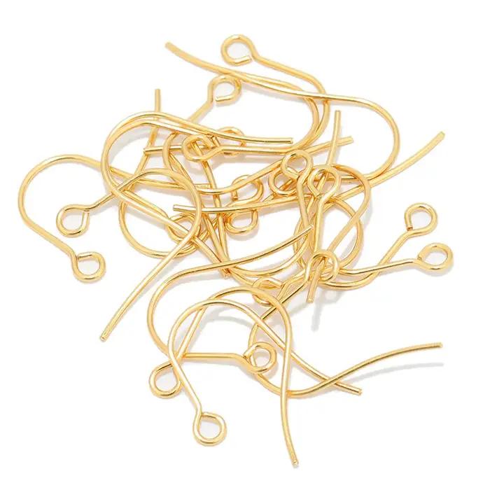 Crochets de boucles d'oreilles en acier inoxydable