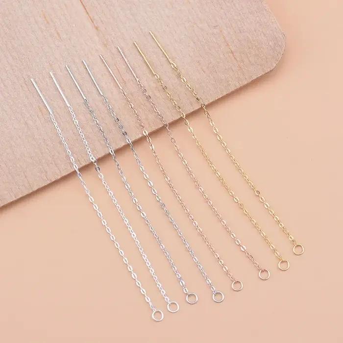 1 paire d'accessoires de bijoux en argent sterling S925