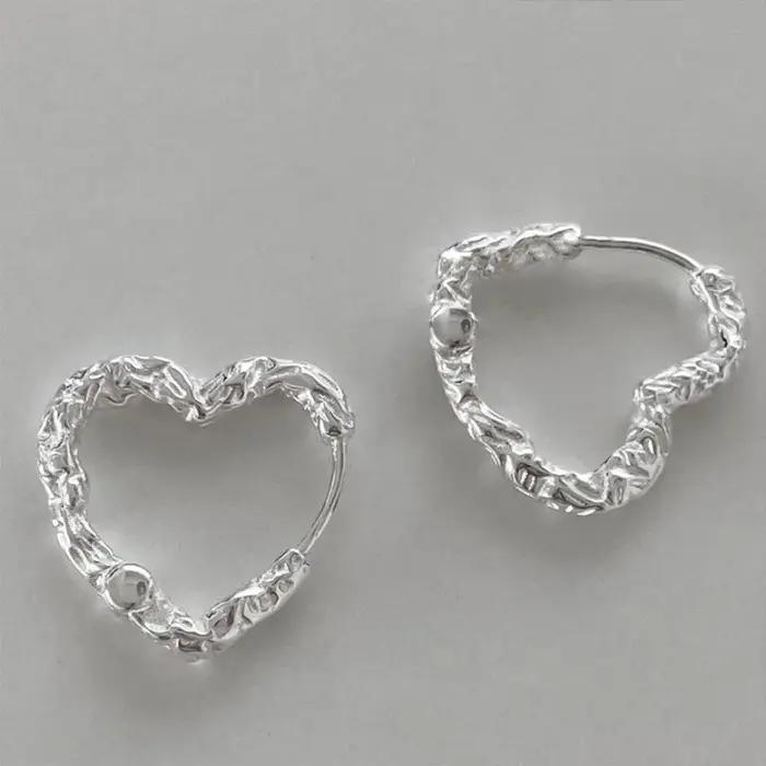 XIYANIKE minimaliste géométrique blanc Zircon boucles d'oreilles pour femmes fille mode coréenne nouveaux bijoux dames