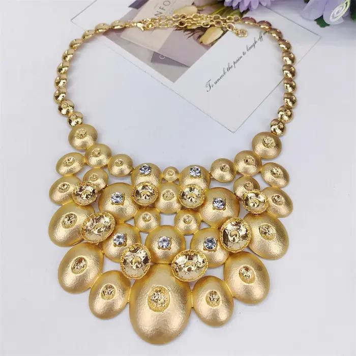 ESALE – ensemble collier et boucles d'oreilles pour femmes