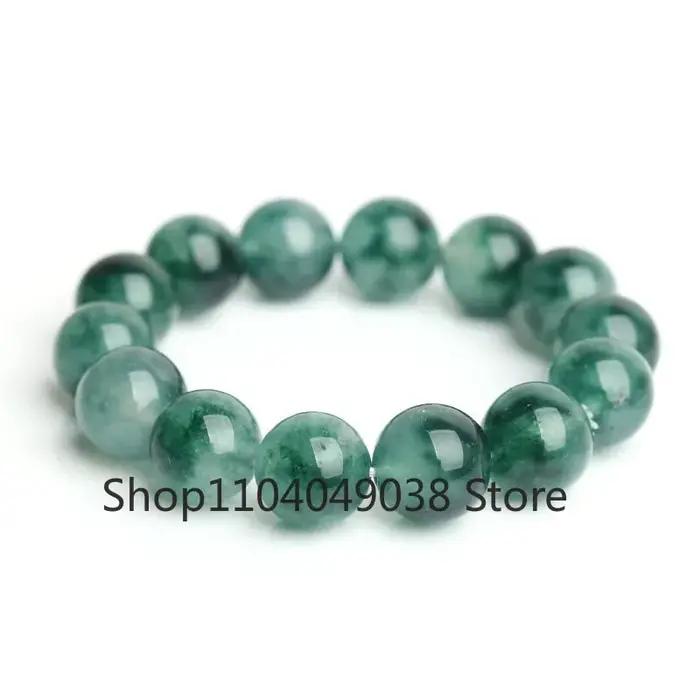 Bracelet en jade de Birmanie véritable pour homme et femme, pierres précieuses naturelles, bracelet à brins, style sportif, occasion festive