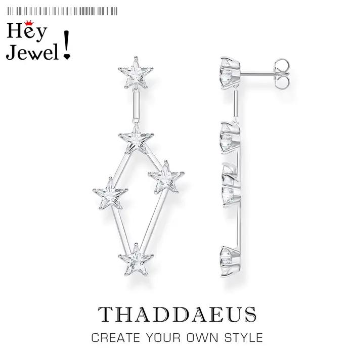 Boucles d'oreilles étoiles oniriques dorées, bijoux fins pour femmes, tout nouveau cadeau d'été en a