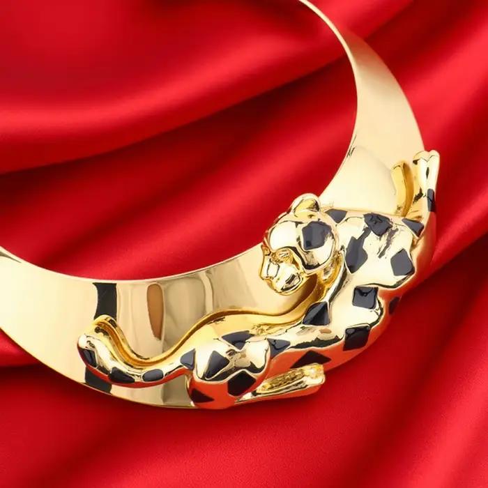 Ensemble de bijoux plaqué or Chimfraîchement pour femme