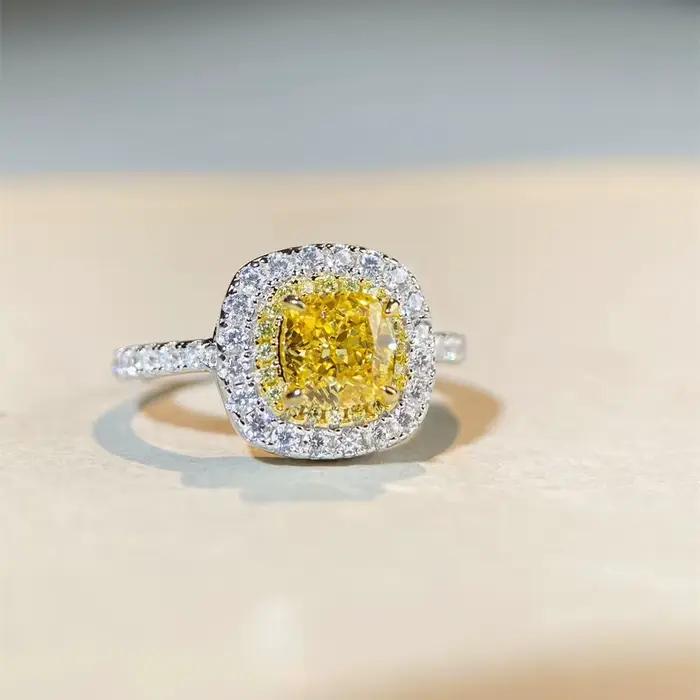 Bague en or blanc massif 18 carats AU750