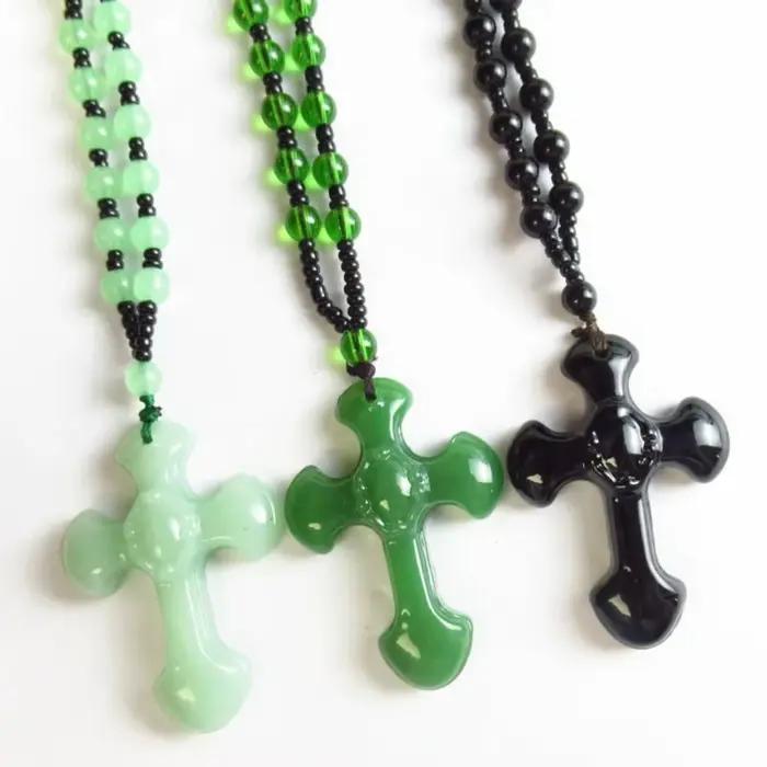 Pendentif de croix de style religieux classique, amulette de mode, accessoires de bijoux exécutifs, diversifier