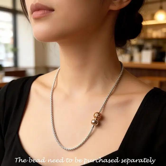 Collier basique Rose Glod