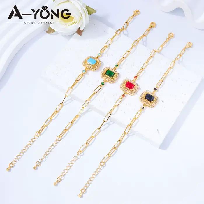 Ensemble de bijoux éthiopiens plaqués or 24 carats avec zircone italienne collier bracelet boucles d'oreilles mariage femmes occasions spéciales