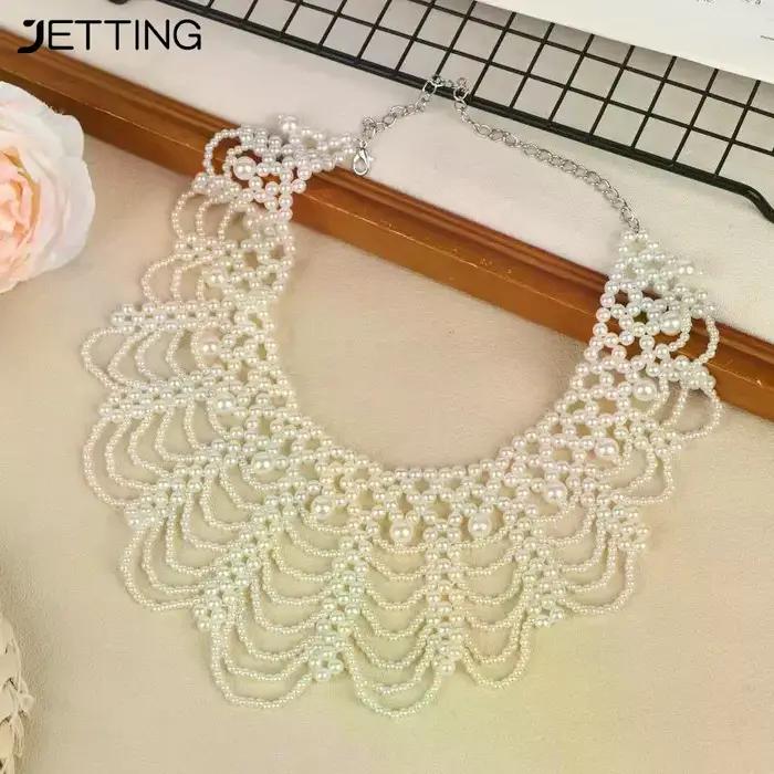 Collier de perles multicouches pour femmes