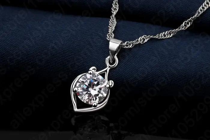 Charmant ensemble de bijoux de luxe élégant avec pendentif en strass comprenant des ensembles de col