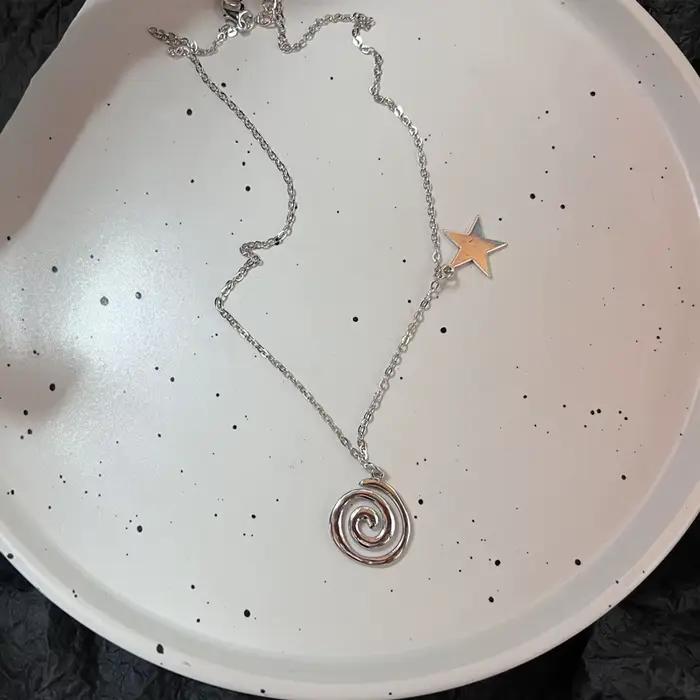 Collier cubain étoile Hip Hop pour hommes et femmes, Punk, chaîne de clavicule en acier titane, ras du cou, bijoux de rue, accessoires Kpop, vente en gros