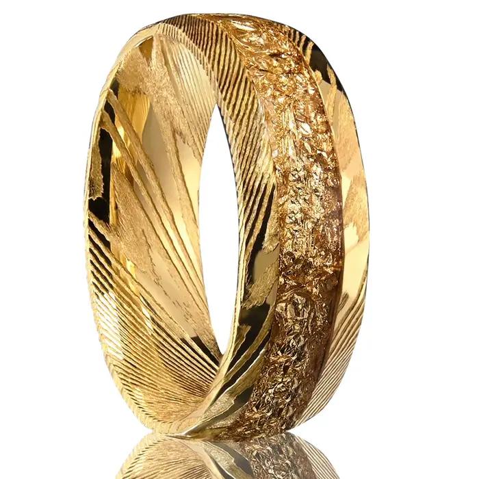 Bague Damas 8 mm pour homme, bagues de couple, bijoux de mode, alliances, bagues de fiançailles pers