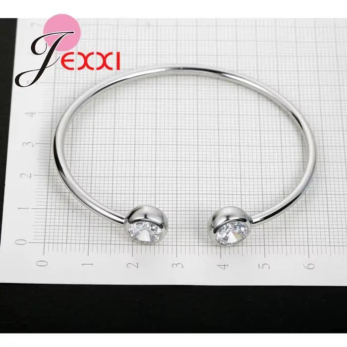 Bracelet en argent sterling 925 au design simple