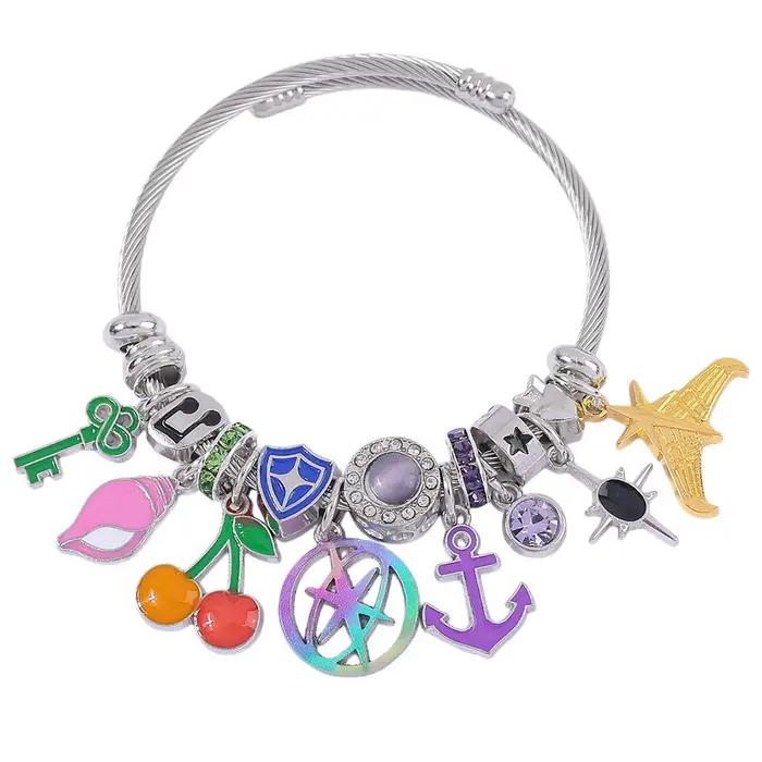 Bracelet pour femme Katseye KPop, perles ajustables, bijoux inspirés de l'amitié pour les fans