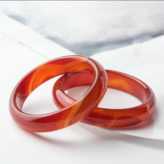 Bracelet en Agate rouge brésilienne pour femmes, bijoux Joker, année animale