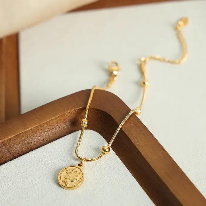 ChimJOBracelet en or pour femme, bijoux fantaisie, cadeau