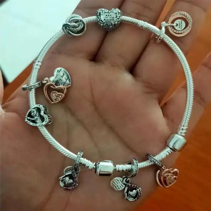 Extension de Bracelet en argent Sterling 925, Design Original, adapté aux Bracelets pour femmes, fabrication de bijoux en argent pour dames, 3.5cm et 4cm