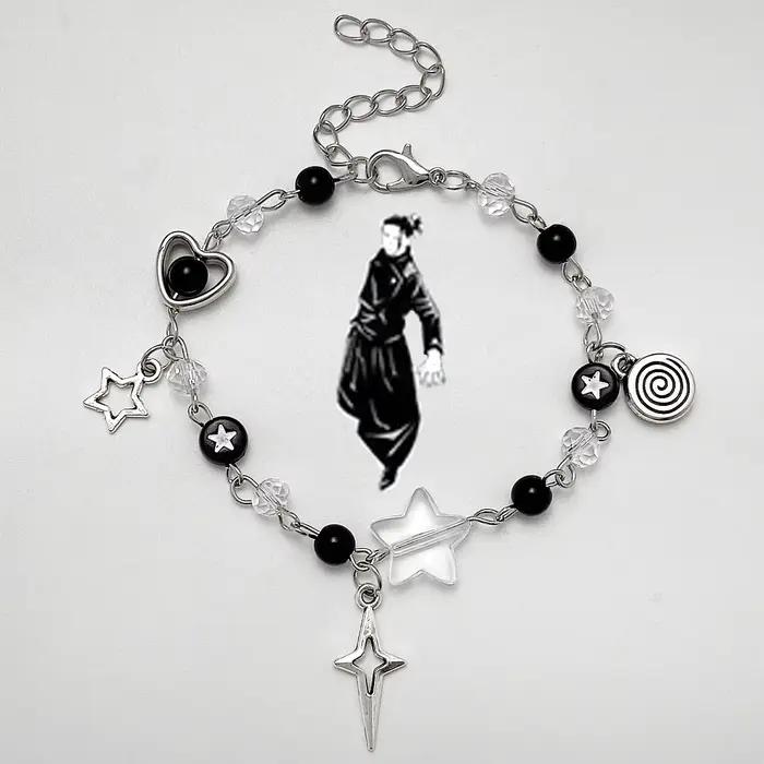 Bracelets tressés faits à la main pour femmes et hommes, breloque de Style chinois, Double couche, p